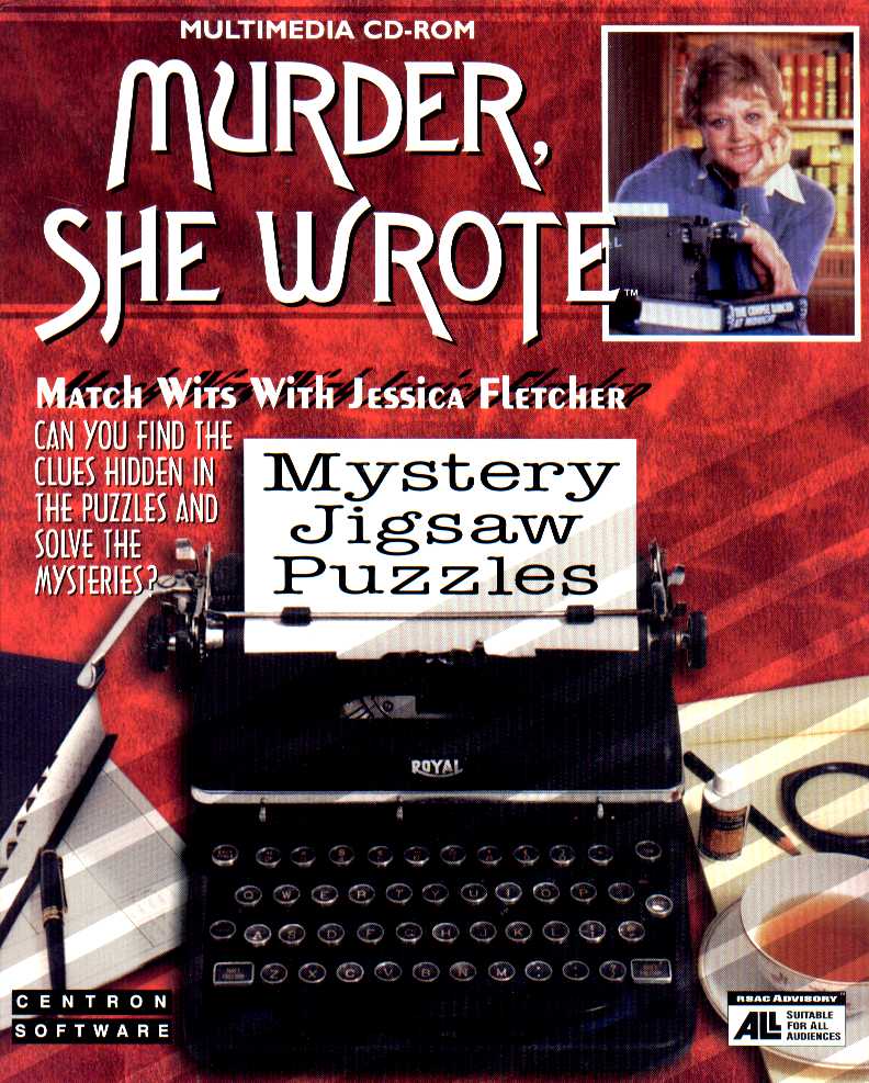 Murder, She Wrote: Mystery Jigsaw Puzzles box art