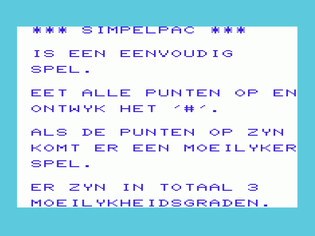 Simpelpac — sstitle (WOR)
