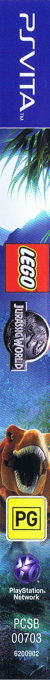 LEGO Jurassic World — box-2D-side (EU)
