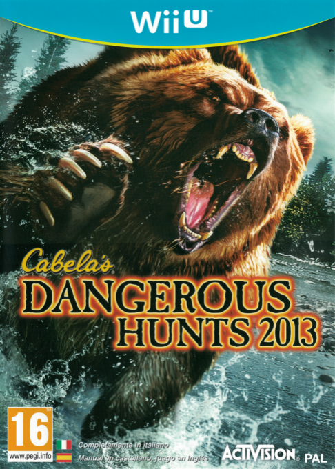 Cabela's Dangerous Hunts 2013 — box-2D (SP)