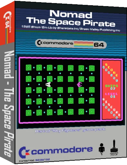 Nomad : The Space Pirate — box-3D (CUS)