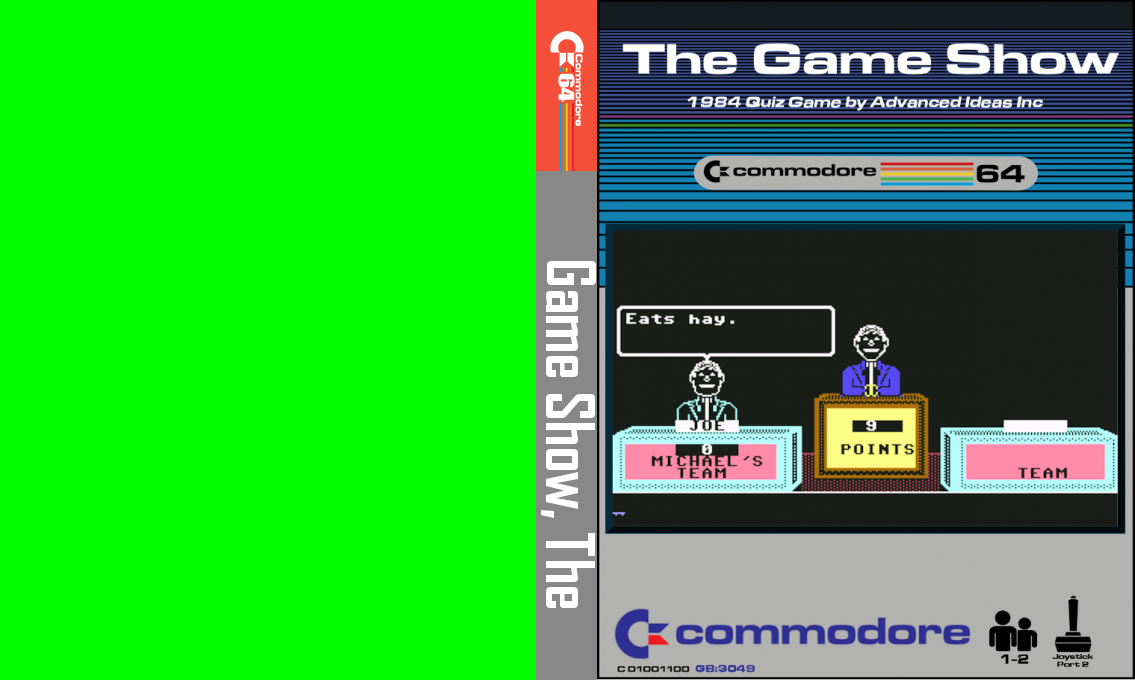 The Game Show — box-texture (CUS)