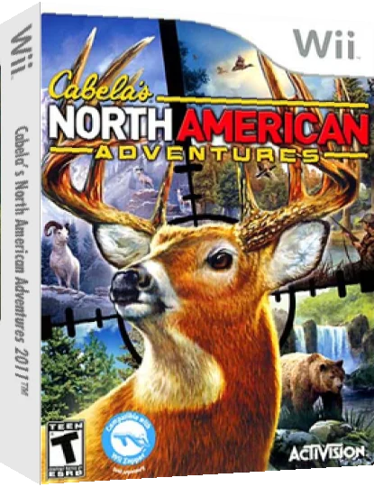 Cabela's North American Adventures — box-3D (US)