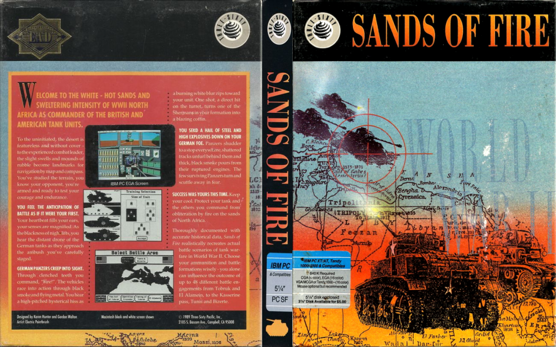 Sands Of Fire — box-texture (US)