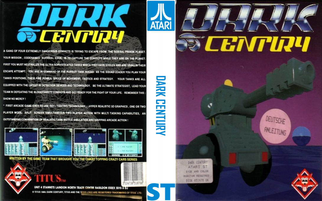 Dark Century — box-texture (EU)