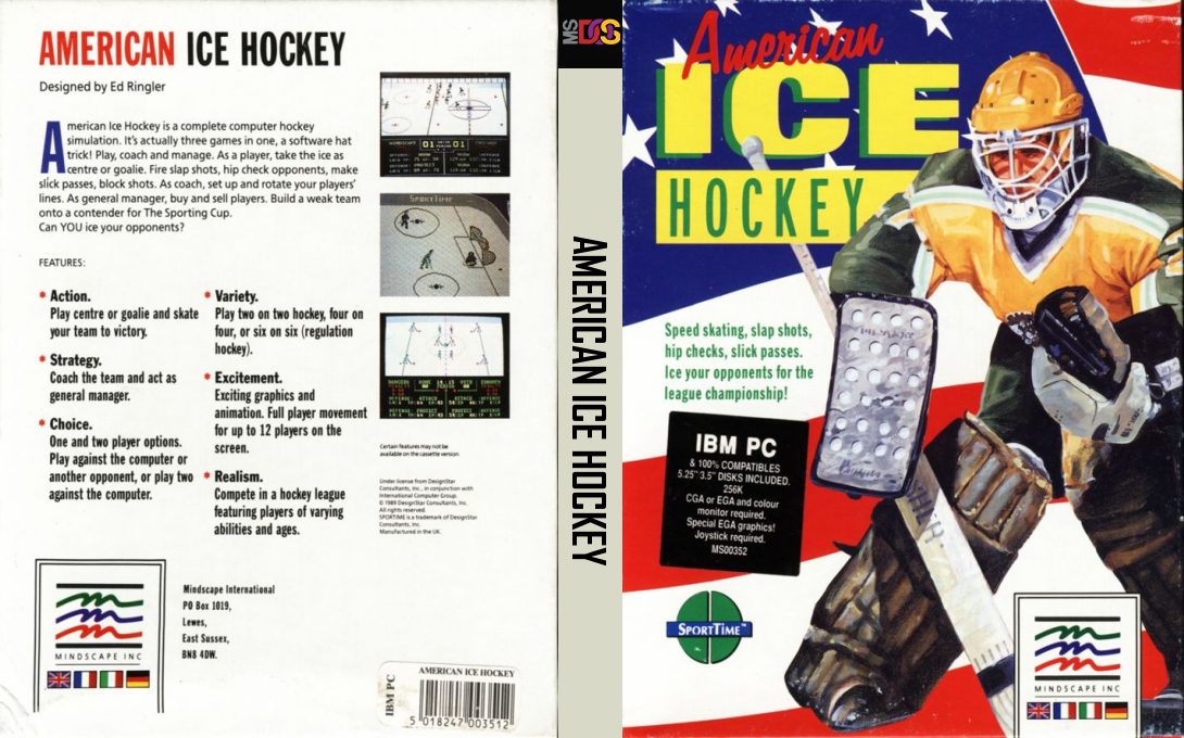 American Ice Hockey — box-texture (EU)