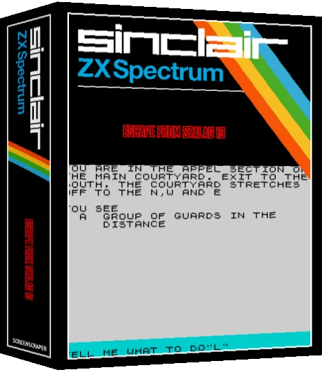Escape from Stalag 13 — box-3D (SS)