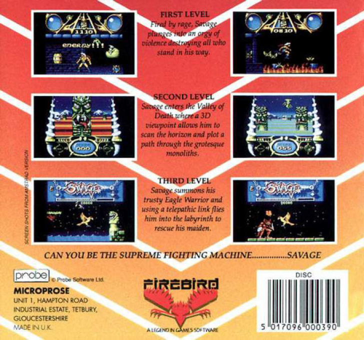 Savage — box-2D-back (EU)