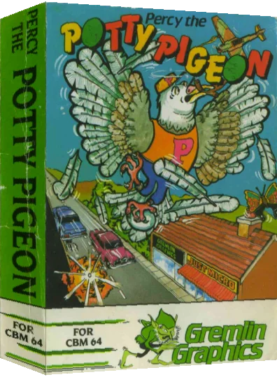 Percy the Potty Pigeon — box-3D (EU)