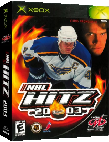 NHL Hitz 2003 — box-3D (US)