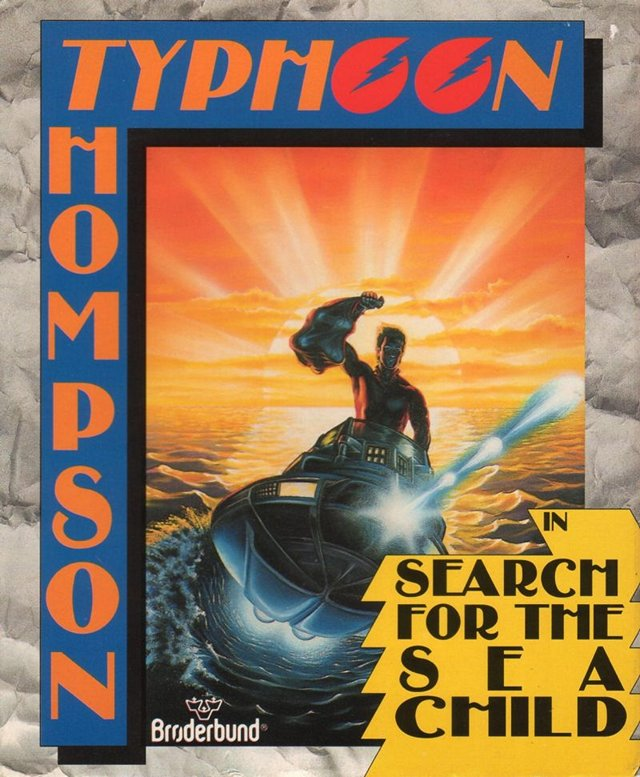 Typhoon Thompson in Search for the Sea Child box art