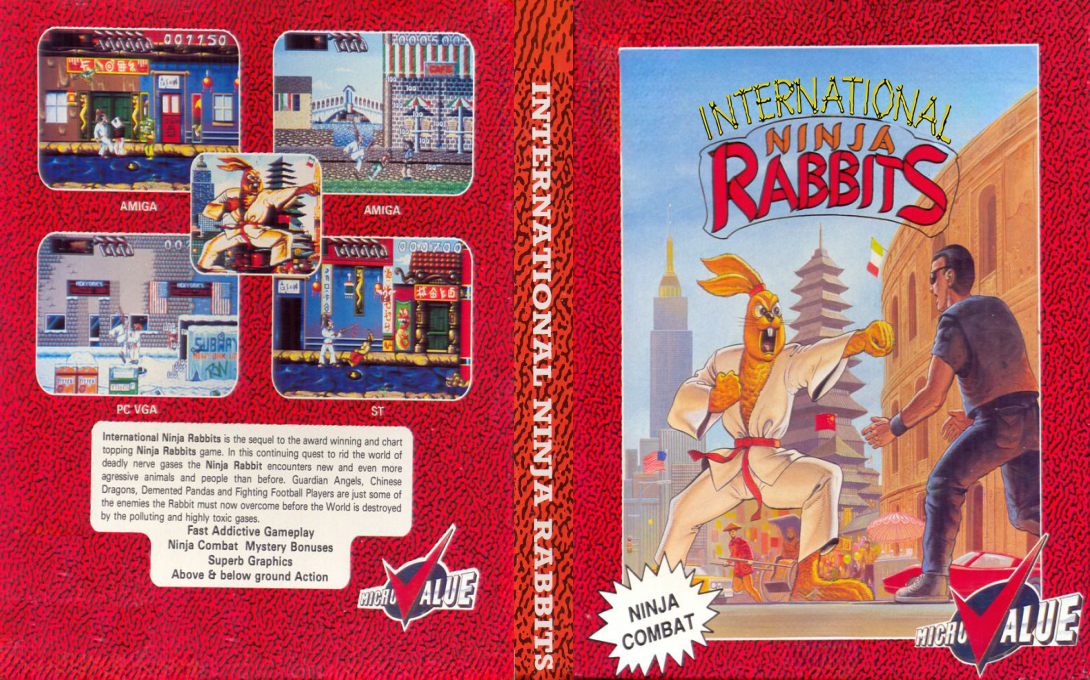 International Ninja Rabbits — box-texture (EU)