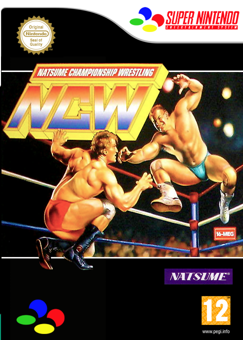 Natsume Championship Wrestling — box-2D (EU)