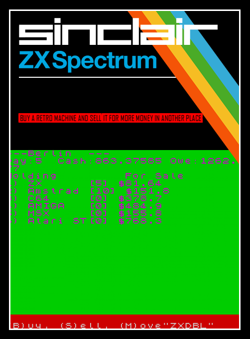 Buy a Retro Machine and Sell it for More Money in Another Place Simulator! box art