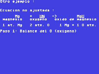 Empezar Ecuaciones Quimicas — ss (WOR)