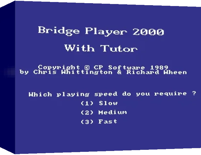 Bridge Player 2000 — box-3D (WOR)