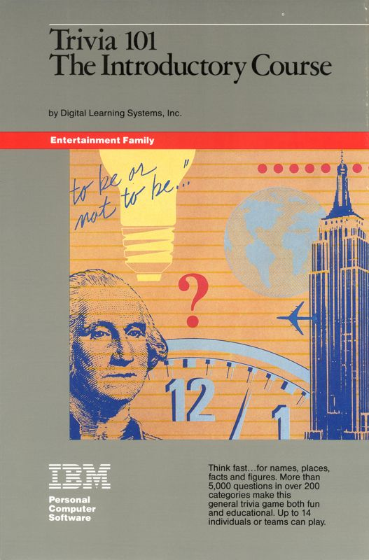 Trivia 101 - The Introductory Course box art