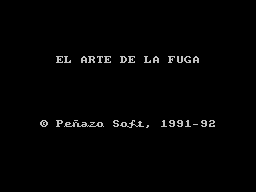Arte De La Fuga, El — sstitle (WOR)