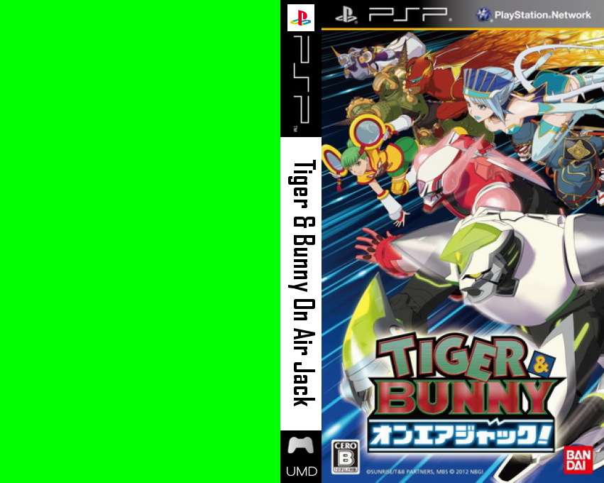 Tiger And Bunny On Air Jack — box-texture (JP)