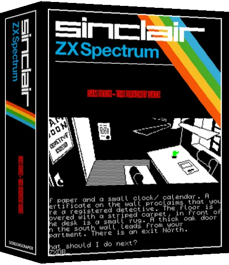 Sam Boon - The Dragnet Case — box-3D (SS)