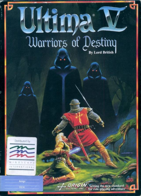 Ultima V - Warriors of Destiny box art
