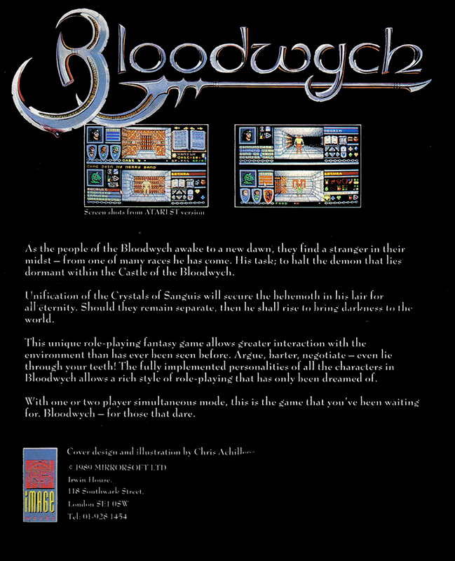 Bloodwych — box-2D-back (EU)