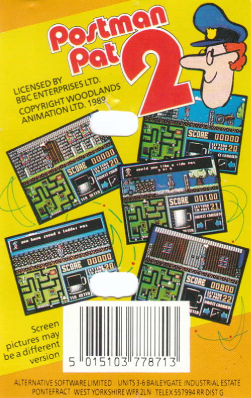 Postman Pat 2 — box-2D-back (EU)