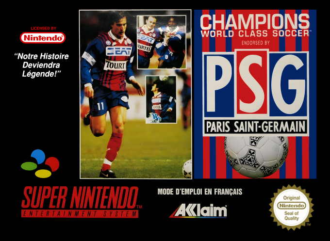 Champions World Class Soccer — box-2D (FR)