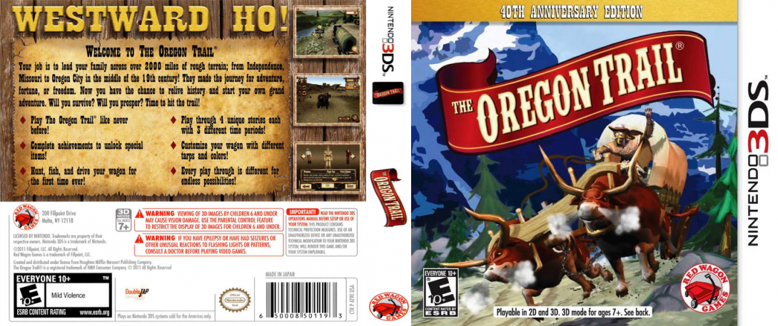 The Oregon Trail — box-texture (US)