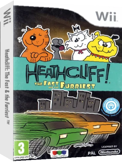 Heathcliff! The Fast and the Furriest — box-3D (EU)