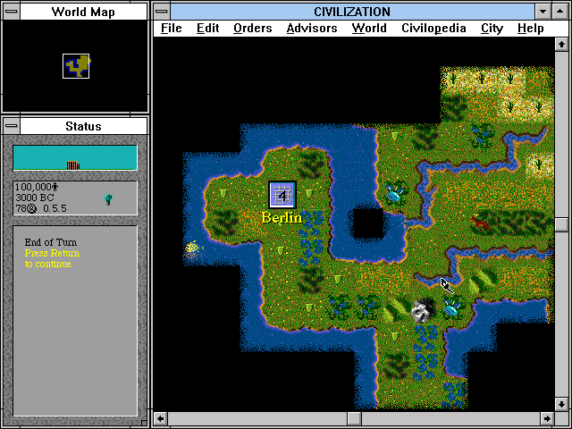 Sid Meier's Civilization — ss (WOR)