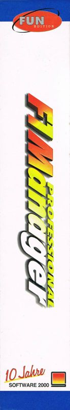 F1 Manager Professional — box-2D-side (DE)