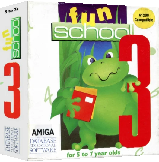 Fun School 3 - For 5 to 7 Year Olds — box-3D (EU)