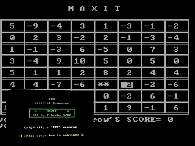 Maxit — mixrbv2 (WOR)