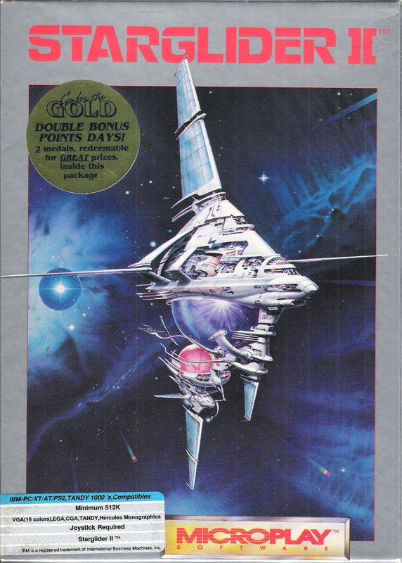 Starglider 2 box art