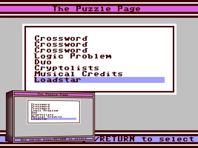The Puzzle Page #070 — mixrbv2 (WOR)