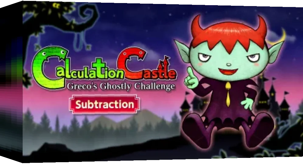 Calculation Castle - Grecos Ghostly Challenge Subtraction — box-3D (WOR)