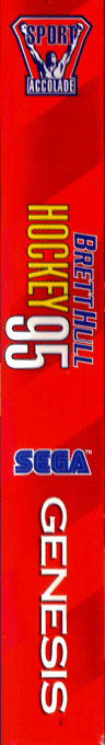 Brett Hull Hockey '95 — box-2D-side (US)