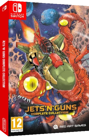 Jets 'N' Guns Complete Collection — box-3D (EU)