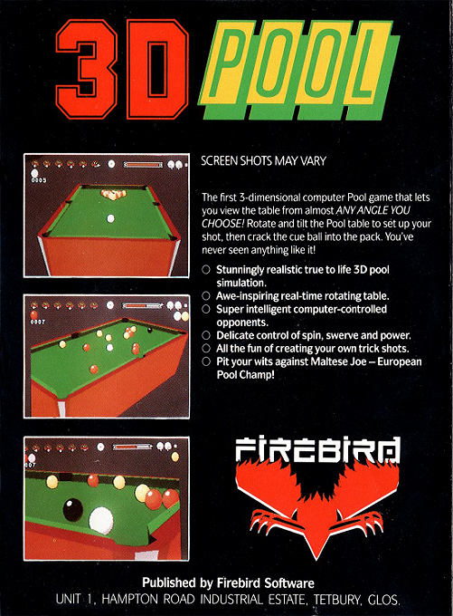 3d Pool — box-2D-back (EU)