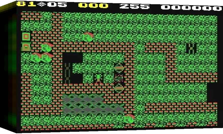 Boulder Dash De Luxe Remix 4 — box-3D (WOR)