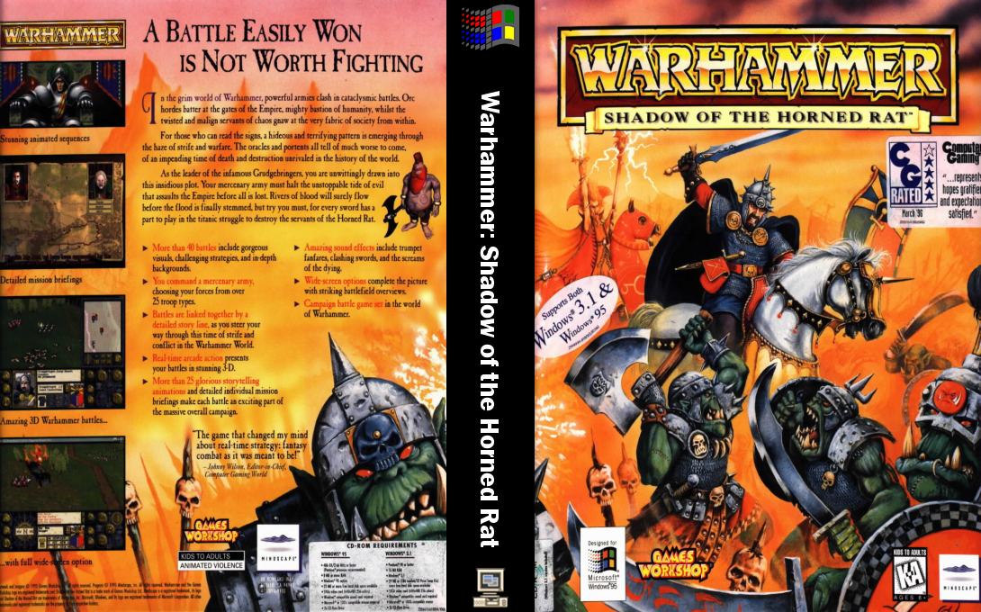 Warhammer: Shadow of the Horned Rat — box-texture (WOR)