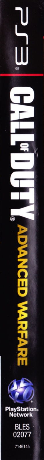 Call of Duty - Advanced Warfare — box-2D-side (UK)