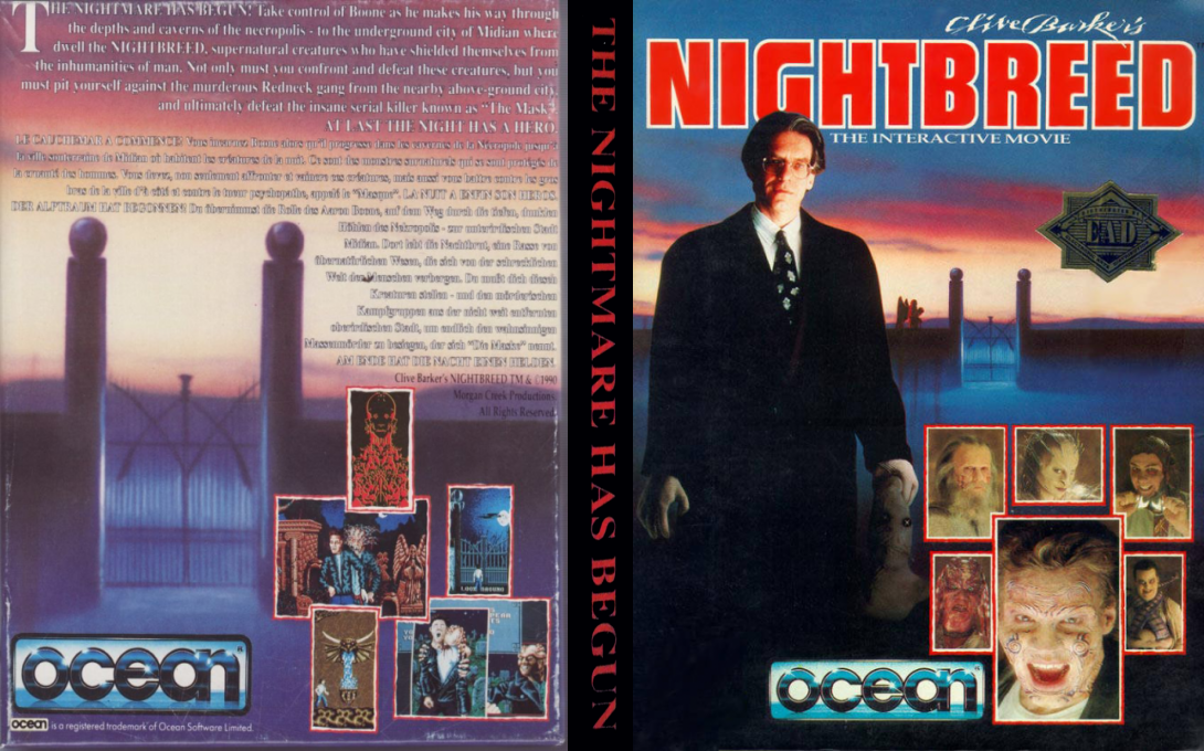 Clive Barker's Nightbreed - The Interactive Movie — box-texture (EU)
