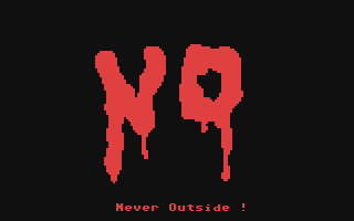 NO : Never Outside! — sstitle (WOR)