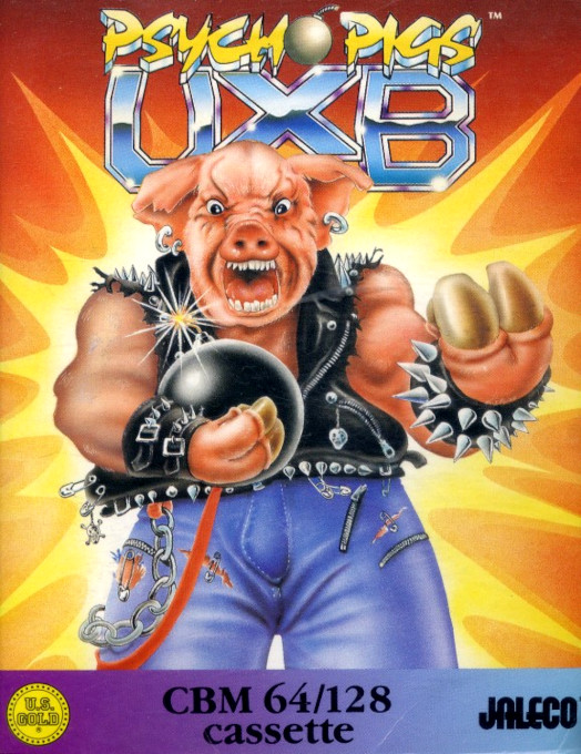 Psycho Pigs Uxb box art