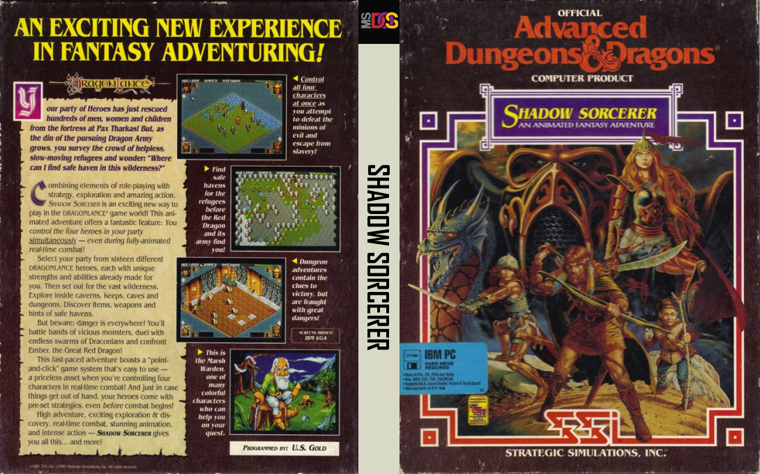Shadow Sorcerer — box-texture (US)