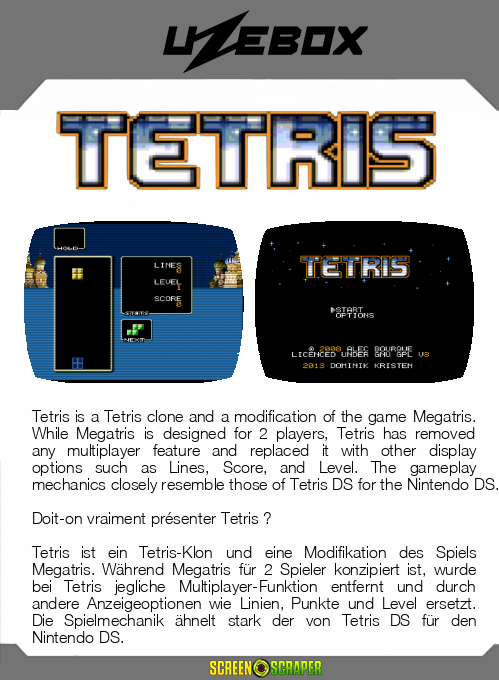 Tetris — box-2D-back (SS)