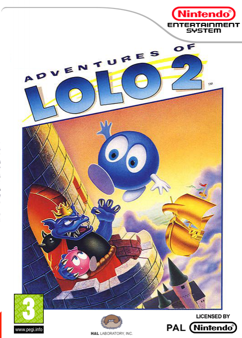Adventures Of Lolo 2 — box-2D (FR)