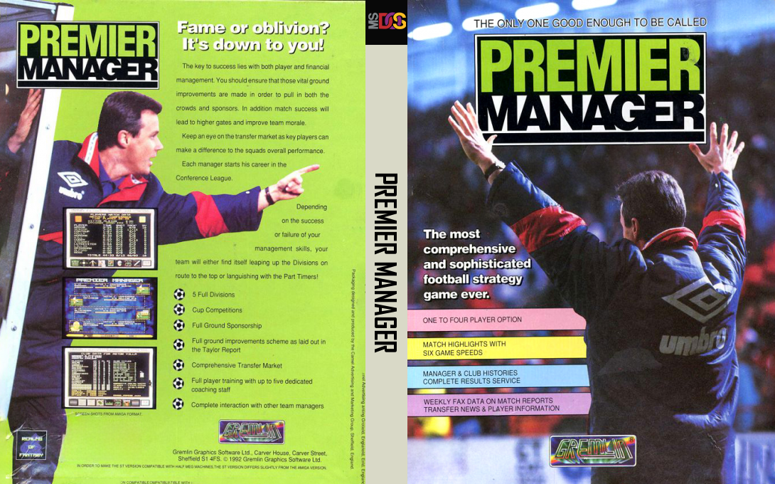 Premier Manager — box-texture (EU)